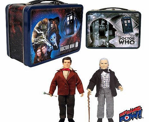 Dr Who Doctor Who 50th Anniversary Exclusive Tin Tote Gift Set with Figures [The First 